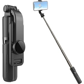 Resim L10 Mini Bluetooth Selfie Çubuğu Tripod Siyah (Yurt Dışından) 