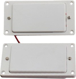 Resim Elektro Gitar Parçaları Için Mühürlü Gitar Humbucker Pikap Seti Köprü Boyun Seti 