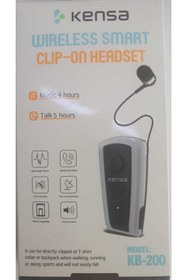 Resim Kensa Yeni Nesil Bluetooth Kulaklık Kb-200 Makaralı Titreşimli Kulaklık 