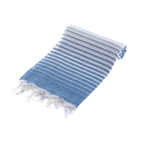 Resim Alagra Pamuklu Peştamal 2'li Set 100x170 cm Mavi 
