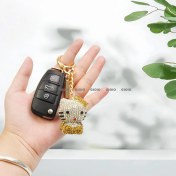 Resim Silver1 Gıoıo Yeni Mini Taşınabilir Kozmetik Ayna Kolye Anahtarlık Çanta Aksesuarları Kolye Dıy Anahtarlık (Yurt Dışından) 