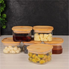 Resim 6 Adet Vakumlu Kapaklı Kahvaltılık Seti, Şık ve Pratik Kullanım Sağlar. 