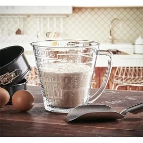 Resim AyrStore Pasabahce Borcam Ölçü Kabı Ölçü Işaretli 