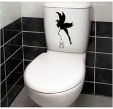 Resim TSC Wc Klozet için Bk Perisi Sticker Yapıştırma 