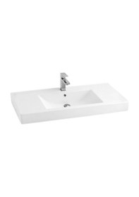 Resim Creavit NT120.00000 Set Üstü Lavabo Beyaz 50 x 120 CM 