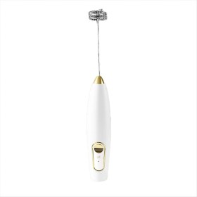 Resim Maggiei Elektrikli Süt Köpürtücüler, Paslanmaz Çelik, Mini Elde Taşınabilir. Kahve Latte, Kapuçino, Yumurta Çırpma ve Sıcak Çikolata Için Hızlı Şarj (Yurt Dışından) 