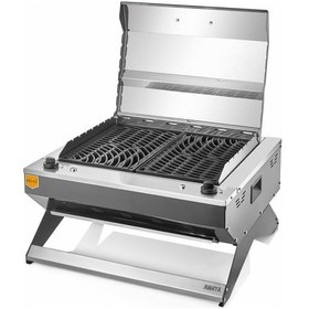 Resim Elektrikli Profesyonel Döküm Maksi Barbekü 