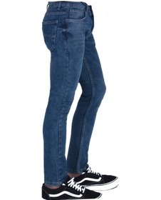 Resim Erkek Mavi Denim Normal Bel Jean Mavi 