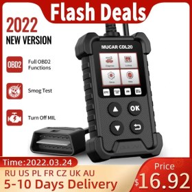 Resim Xiyu Shop Mucar CDL20 Stili Mucar CDL20 Obd2 Araba Tarayıcı Otomatik Teşhis Aracı Kod Okuyucu Obd2 Otomotiv Teşhis Aracı Pk EML327 (Yurt Dışından) 