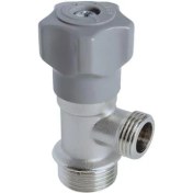 Resim Kalde Gri Volanlı Taharet Ara Musluğu - 5'li Paket - 3/8"-1/2" 