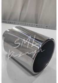 Resim 120 mm Egzoz Ucu 1 Adet 120lik egzos-egsoz-eksoz-egzos ucu 