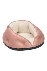 Resim Hype Store Pet Comfort Paris Kedi ve Köpek Yatağı Pudra Pembe 60 cm 