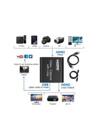 Resim Wozlo Hdmı 4k Video Capture Ezcap Usb 3.0 Video Capture Hdmı Canlı Yayın Kaydedici Yakalama Kartı 