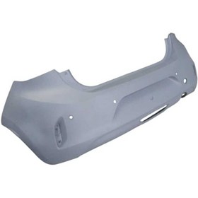 Resim BZT Opel Corsa- F- 20/23; Arka Tampon Astarlı Gri (4 Sensör Delikli) (TW) 166335721T 