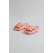 Resim Meyou Shoes WG500 Köpekbalığı Pembe Unisex Tam Ortopedik Terlik Shark Slides 