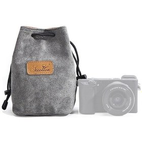 Resim Rogfer Sccotton Astar Darbeye Dayanıklı Dijital Koruma Taşınabilir Slr Lens Çantası Mikro Tek Kamera Çantası Kare Gri S Diğer Diğer 