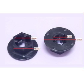 Resim Hyundai,kia,mazda Davlumbaz Somunu 8414526000 5 Adet 5 