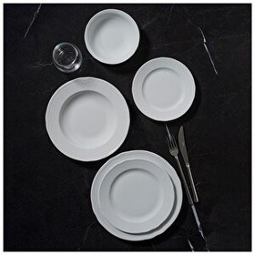 Resim Güral Porselen Venedik 20 Parça 4 Kişilik Yemek Takımı 