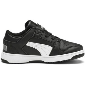 Resim Puma Pm Rebound Layup Ayakkabı Erkek Çocuk Siyah 