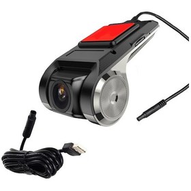 Resim Usb Dash Kamera Araba Android Navigasyon Sürüş Kaydedici Dvr Gösterge Paneli Kamerası Adas Destekli Sistem 170 Geniş Açı Desteği Gece Görüş 
