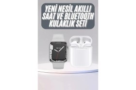 Resim Najmaddin Akıllı Saat Kulaklık Hediyeli Uyku ve Sağlık Takibi Yapabilen Uzun Ömürlü 