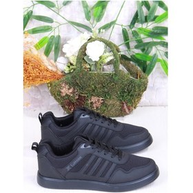Resim Fort 4189 Luttoon Comfort Taban Rahat Esnek Yumuşak Erkek Spor Ayakkabı Siyah 