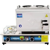 Resim Mizan 25 Lik Lpg Tüplü 20 Litre 2 Demlikli Çay Kazanı - Çay Ocağı 