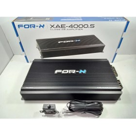 Resim For-x 5 Kanal Amfi - For-X XAE-4000.5 - Bass Kontrollü Oto Anfi 