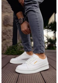 Resim Chekich Ch043 Bt Erkek Ayakkabi Beyaz 