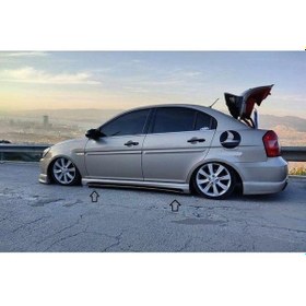 Resim Hyundai Accent Era Uyumlu Rieger Marşpiyel Takımı-fiberglass-boyasız 