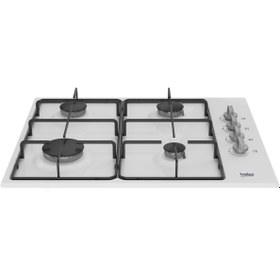 Resim Beko Bomd D 6110 Eb Metal Tablalı Ocak 