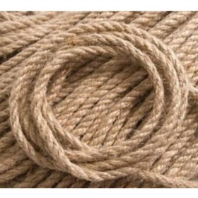 Resim NevAvm Nev Hasır Ip 3mm 3 Metre (jüt Halat Kendir Doğal Ip) 3 Milim Kalınlık 3 Metre Uzunluk 