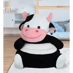 Resim Özgüner Oyuncak Inek Peluş Bebek Çocuk Koltuğu 