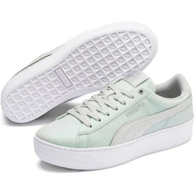 Resim Puma VIKKY PLATFORM GLITZ Gri Kadın Sneaker Ayakkabı 101085335 