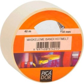 Resim Picador Maskeleme Bandı Askılı Hotmelt 50 mm x 40 M 