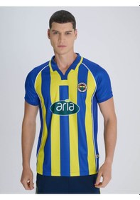 Resim Retro Çubuklu Forma 02/03 Sarı-lacıvert 