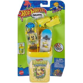 Resim Hot Wheels Skate İkili Parmak Kaykay Kutusu (Aromalı Sakız Kutusu Temalı) HVK79 - 5+ Yaş 