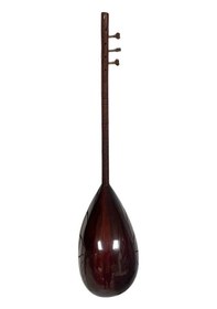 Resim Piarro Uzun Sap Ardıç Ağacı Profesyonel Bağlama Çanta Hediye 