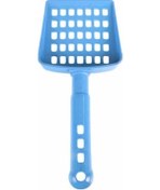 Resim Kare Delikli Elekli Kedi Kumu Küreği 