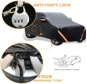 Resim Avenger Renegade Pusula için Tam Araba Kılıfı, Açık Tam Kapak Yağmur UV Koruma Çizilmeye Dayanıklı Rüzgar Geçirmez Su Geçirmez QiuShuiDr(Black,Avenger) 