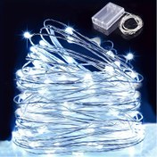 Resim 5M LED Işık Şeritleri Doğum Günü, Şenlik Parti Süslemeleri, Tek Renkli Peri Işıkları Düğme Kontrolü ile, Değişmeyen, Pil ile Çalışan (Pil Dahil Değildir), Kapalı Mekan Kullanımı Düğünler, Kutlamalar ve Daha Fazlası İçin - Aksesuar Dahil Değildir 