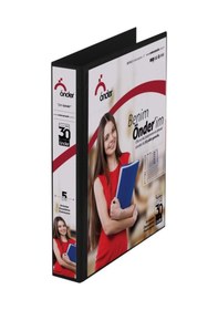 Resim Önder Pvc A4 Firma Klasörü 5 Cm. 2 Halkalı Siyah 2005-3 
