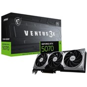 Resim MSI GeForce RTX 5070 12G VENTUS 3X OC 12GB GDDR7 192 Bit DLSS 4 Ekran Kartı 