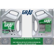 Resim Grat 10w40 Motor Yagı Yarı Sentetık 4 Lt (610404) 