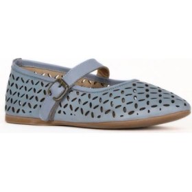Resim Bueno Shoes Mavi Açık Deri Kadın Düz Babet 01WE1701 01WE1701 