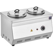 Resim Remta CB12 9 + 9 LT 18 LT Çelik Çiftli Çorba Isıtıcısı 