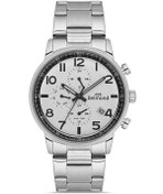 Resim Belmond KNG1149.360 Gümüş & Beyaz Çelik Kordon Erkek Kol Saati 