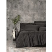 Resim MCM Group Cotton Box Çift Kişilik Smart Bambu Saten Nevresim Takımı Siyah 