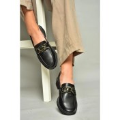 Resim Fox Shoes T314576409 Siyah Loafer Makosen Kadın Ayakkabı 