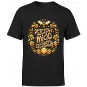 Resim Arıcı İçin Hediye Arıcı Tişörtü Erkek Arıcı Bal Arıları Siyah 